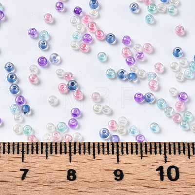 Glass Round Seed Beads SEED-S057-R-001-1