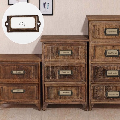 Iron Name Card Label Holder Frames IFIN-GA0001-03-1
