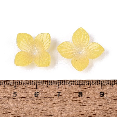 Heat Shrink Acrylic Bead Caps OACR-N164-10-1