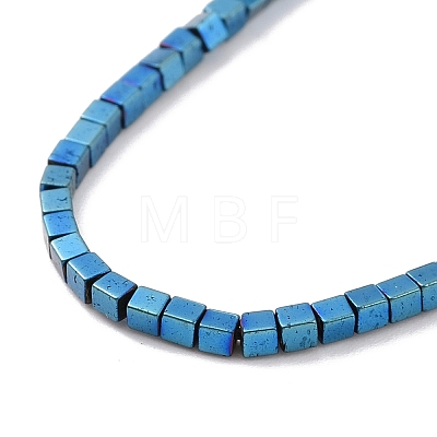 Electroplated Non-magnetic Synthetic Hematite Beads Strands G-G862-03B-1