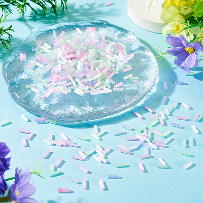 900Pcs 3 Colors Glass Bugle Beads SEED-TADJ0001-01-1