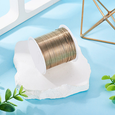 Round Copper Beading Wire for Jewelry Making YS-TAC0004-0.6mm-18-1
