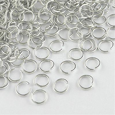 Anodized Aluminum Open Jump Rings ALUM-R005-1.0x8-01-1