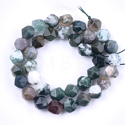 Natural Agate Beads Strands G-T121-08A-1