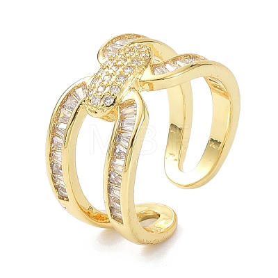 Real 18K Gold Plated Wide Band for Women ZIRC-C021-12G-1