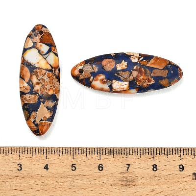 Dyed Synthetic Imperial Jasper Pendants GG-CBAA20A-09F-1