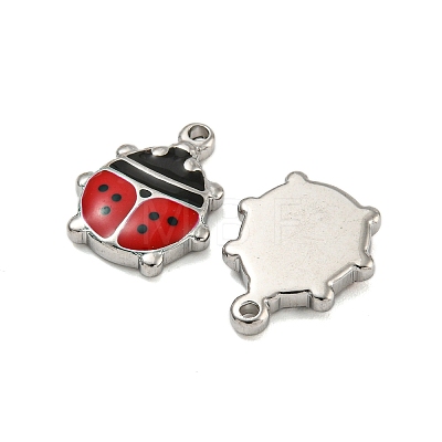 304 Stainless Steel Enamel Pendants STAS-Z081-03P-02-1