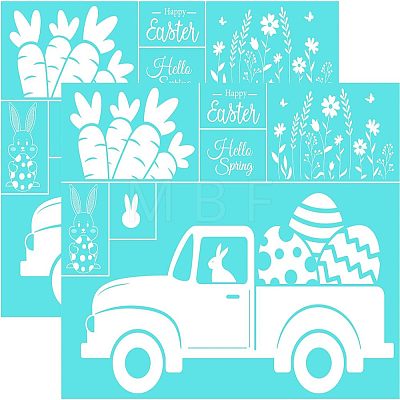 Self-Adhesive Silk Screen Printing Stencil DIY-WH0173-021-09-1