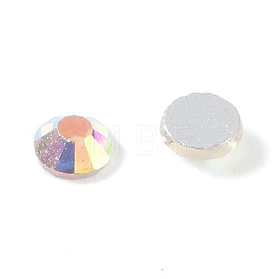 Glass Flat Back Rhinestone RGLA-C002-SS8-101-1