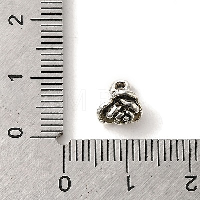 Tibetan Style Alloy Pendants TIBEP-L021-04AS-01-1