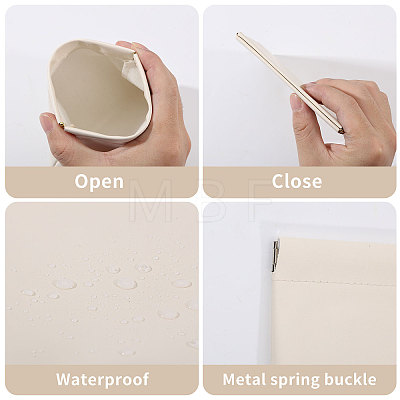 4Pcs 2 Styles Imitation Leather Shrapnel Change Purse ABAG-GL0001-14D-1