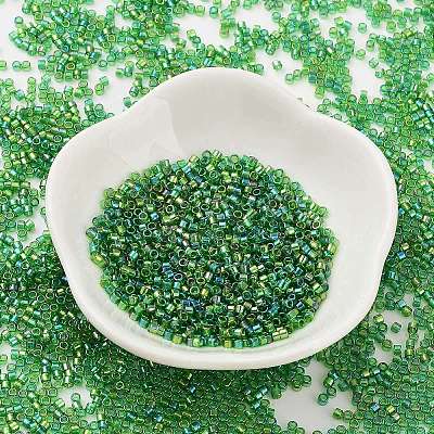 Transparent Colours Glass Seed Beads SEED-S042-14B-01-1