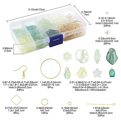 DIY Dangle Earrings Kits DIY-FS0009-02-1