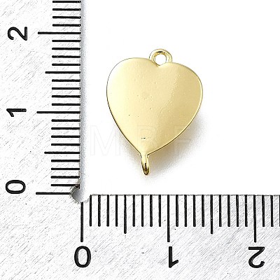 Brass Heart Links KK-K400-49G-01-1