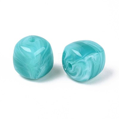 Opaque Acrylic Beads OACR-ZX006-33L-1