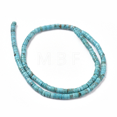 Natural Howlite Beads Strands G-F631-A30-1