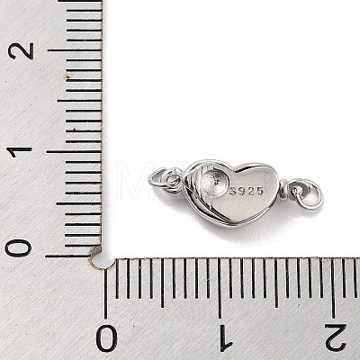 925 Sterling Silver Box Clasps STER-H111-07B-P-1