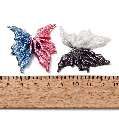 Luminous Opaque Resin Cabochons CRES-L045-10-1