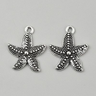 Tibetan Style Alloy Pendants FIND-WH0173-156B-AS-1