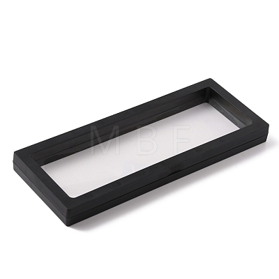Polyethylene(PE) 3D Floating Frame Display Holder CON-WH0087-43-1
