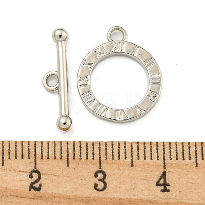 Brass Toggle Clasps KK-A223-20P-1