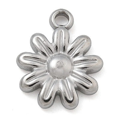 Anti-Tarnish 304 Stainless Steel Charms STAS-M084-01A-P-1