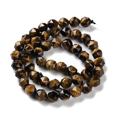 Natural Tiger Eye Beads Strands G-NH0021-A06-01-1
