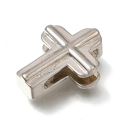 Brass Slide Charms KK-CBAEEA8-14P-1