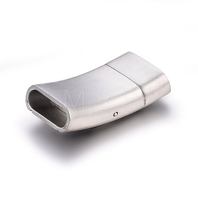 304 Stainless Steel Magnetic Clasps STAS-E440-91P-1