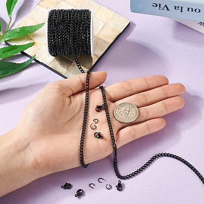  DIY Chain Bracelet Necklace Making Kit DIY-TA0005-90-1