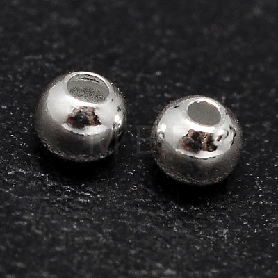 925 Sterling Silver Beads X-STER-F012-01A-1