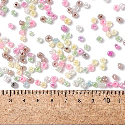Glass Seed Beads SEED-R006-4mm-1