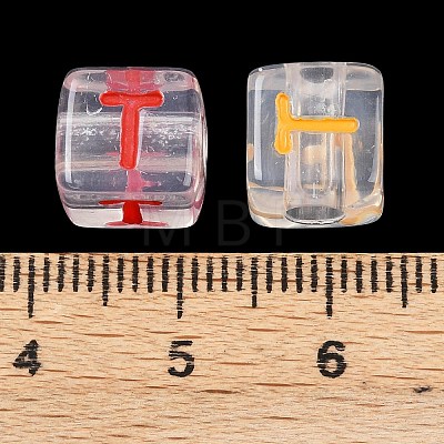 Acrylic European Beads MACR-I042-01T-1