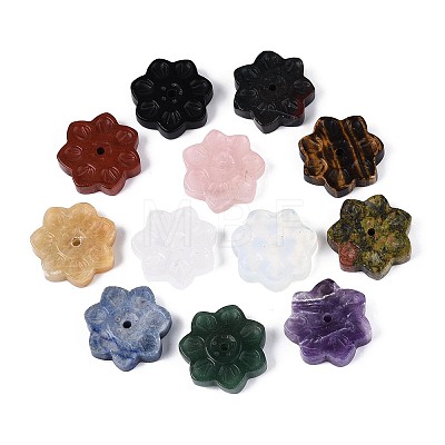 Natural & Synthetic Gemstone Incense Burners G-N345-11-1