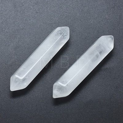 Natural Quartz Crystal No Hole Beads G-G760-J06-1