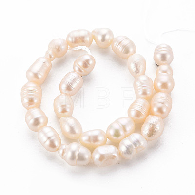 Natural Cultured Freshwater Pearl Beads Strands X1-PEAR-S012-41E-1