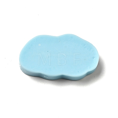 Lovely Opaque Resin Cabochons RESI-B012-06J-1