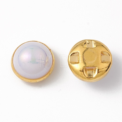 ABS Imitation Pearl Buttons DIY-B063-02B-1