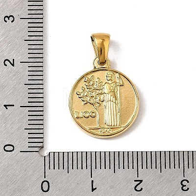 304 Stainless Steel Pendants STAS-B094-01J-G-1