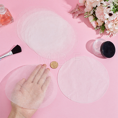 100Pcs Non-woven Fabrics Nail Dust Collector Filter Paper AJEW-GF0015-09B-1