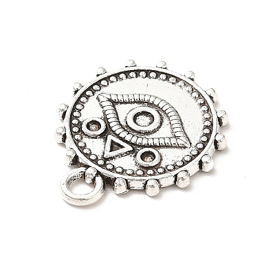 Tibetan Style Alloy Pendant Rhinestone Settings PALLOY-M198-22AS-1