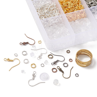 DIY Earring Making Finding Kit DIY-YW0006-36-1