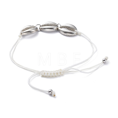 Adjustable Nylon Cord Braided  Bracelet BJEW-JB05617-1