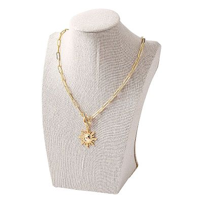 Stereoscopic Necklace Bust Displays NDIS-N006-E-06-1