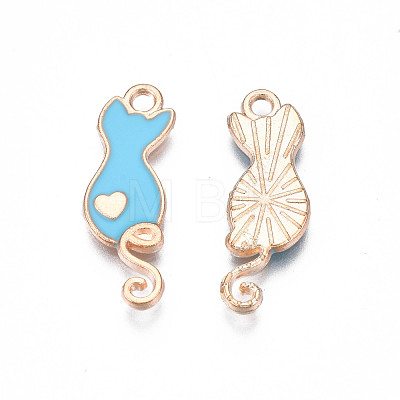 Alloy Enamel Pendants ENAM-S115-144C-1