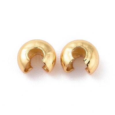 304 Stainless Steel Crimp Beads Covers LS-STAS-P239-34G-02-1