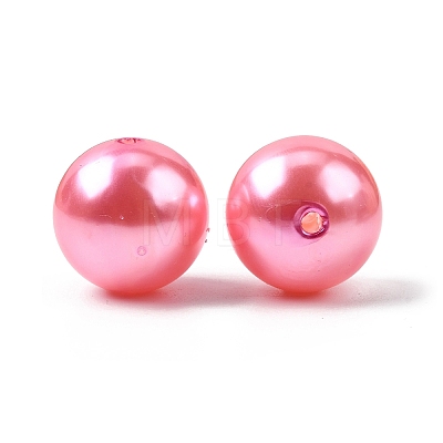 ABS Plastic Imitation Pearl Round Beads SACR-S074-20mm-A75-1