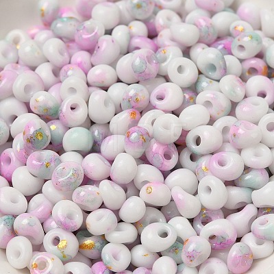 Baking Paint Glass Seed Beads SEED-F006-01A-13-1