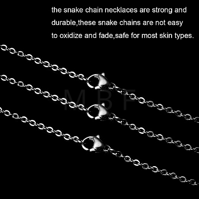 304 Stainless Steel Necklace X-MAK-K004-07P-1