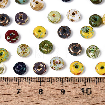 Picasso Glass Seed Beads SEED-N010-01I-1